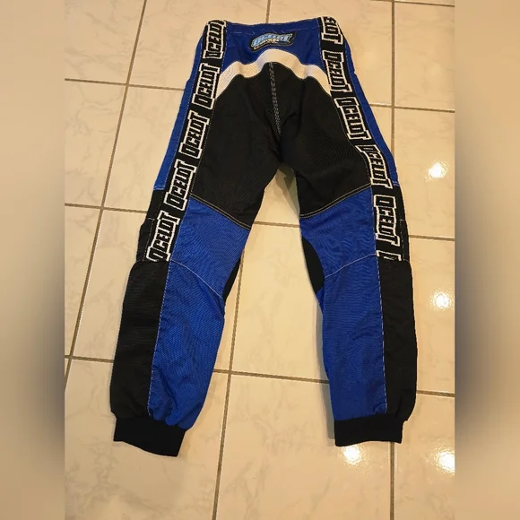 Ocelot Blue and Black Mens 30" Racing Pants - Picture 3 of 8